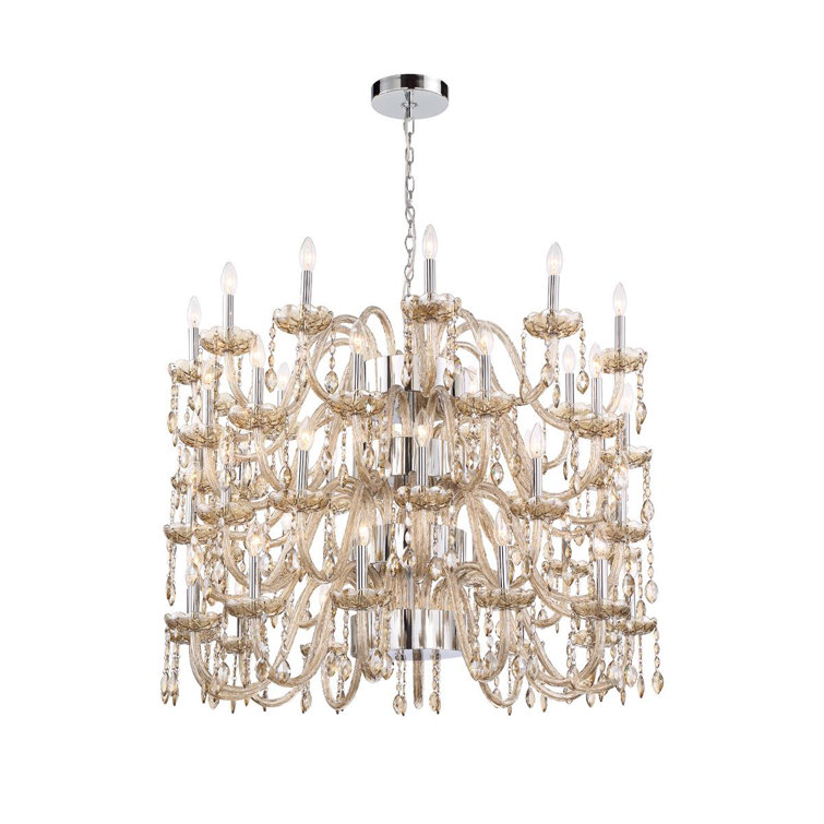 Bloomsbury Market Chantail 42" ROUND CHANDELIER Wayfair